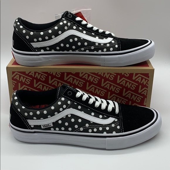 VANS OLD SKOOL PRO BAKER DOLLIN/Polka dots men’s - Picture 2 of 16